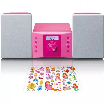 Nešiojamas stereo komplektas Lenco MC-013PK