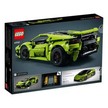 LEGO Technic konstrukcinis modelis Lamborghini Huracán Tecnica 1:10 mastelis, 806 dalių, amžius 9+