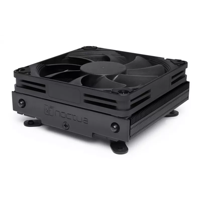 CPU aušintuvas Noctua NH-L9I-17XX chromax.black — Žemo profilio LGA1700 aušintuvas, 92 mm ventiliatorius, 37 mm aukštis