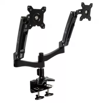 SilverStone SST-ARM22BC Dvigubas monitoriaus laikiklis - juodas