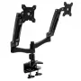 SilverStone SST-ARM22BC Dvigubas monitoriaus laikiklis - juodas