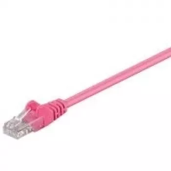 Wentronic 95229-GB Ethernet pataisos laidas, rausvas