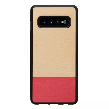 Dėklas Samsung Galaxy S10 man and wood miss match black