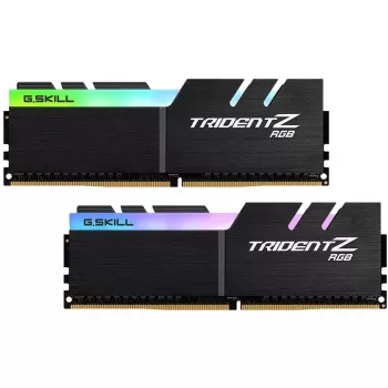 DIMM 32 GB DDR4-3600 (2x 16 GB) Dual-Kit, Arbeitsspeicher schwarz, F4-3600C18D-32GTZR, Trident Z RGB, INTEL XMP