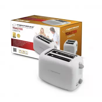 Esperanza EKT002 Caprese skrudintuvas 2 griežinėliai 600 W Baltas