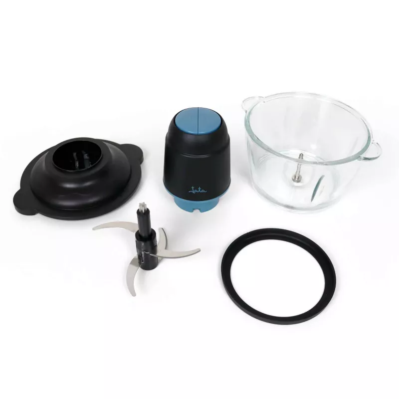 Elektrinis smulkintuvas JATA JEPC1250 1.5L 400W juodas permatomas