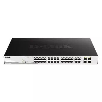 D-Link DGS-1210-28MP/E valdomas L2 Gigabit Ethernet PoE jungiklis 1U