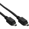 InLine FireWire 400 1394 kabelis 4 kontaktų kištukas / kištukas 3 m