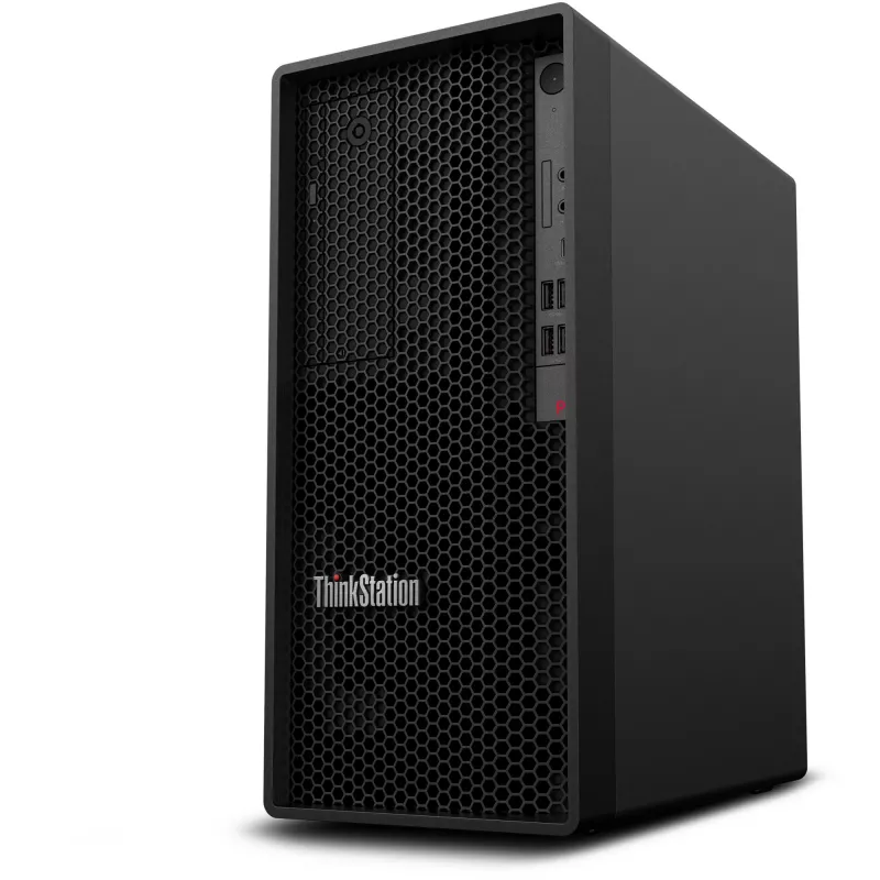 Lenovo ThinkStation P2 Tower Gen 2 Intel Core Ultra 7 265K 32 GB DDR5-SDRAM 512 GB SSD Windows 11 Pro darbo stotis juoda