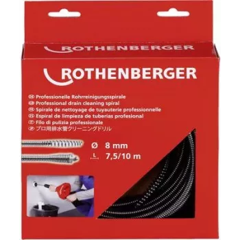 Rothenberger 72412 kanalizacijos valymo trosas 7,5 m, 8 mm