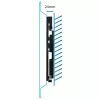 Sieninis TV laikiklis ESPERANZA ERW010 14–50 col. (35,6–127 cm), pasvirimas 15°, VESA 75×75–200×200, maks. apkrova 25 kg, juodas