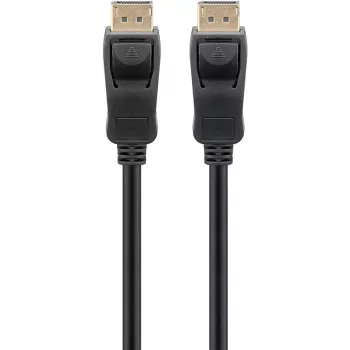Goobay DisplayPort į DisplayPort jungiamasis laidas | 64799 | Juoda | 3 m