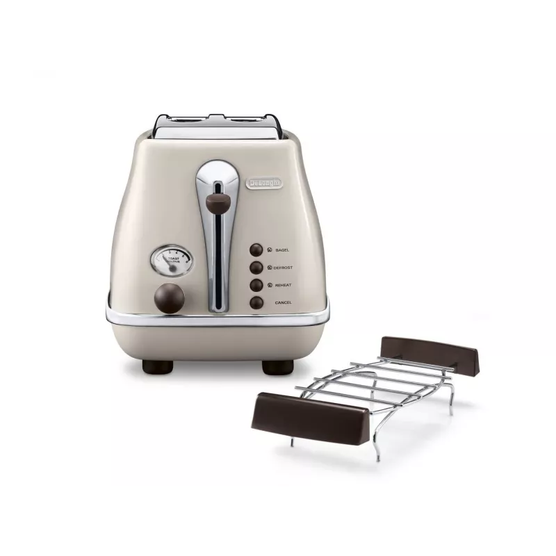 De’Longhi 2103.BG 2 griežinėlių skrudintuvas 900 W Smėlio spalvos