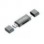 Vention USB3.0 Daugiafunkcinis kortelių skaitytuvas Pilka Metalinė