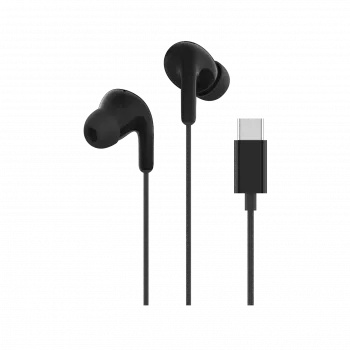Ausinės Xiaomi BHR8930GL, USB Type-C, 12,4 mm, IP54, juodos