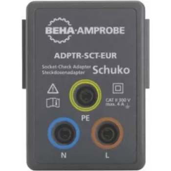 Beha Amprobe Adapter ADPTR-SCT-EUR Kištukinio lizdo testavimo adapteris ADPTR-SCT-EUR, 4854899