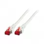 EFB-Elektronik RJ45 jungiamasis kabelis Cat.6 S/FTP LSZH Baltas 1,5m (K5518.1,5)