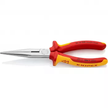 KNIPEX izoliuotos replės 1000V tiesios pailgos 200mm