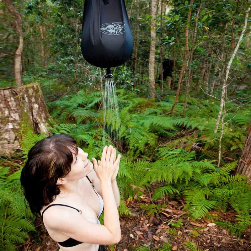 Nešiojamas kišeninis dušas SEA TO SUMMIT APSHOWER/UNI/UNI — 10 l, 6 m žarna, 70D nailonas, 120 g