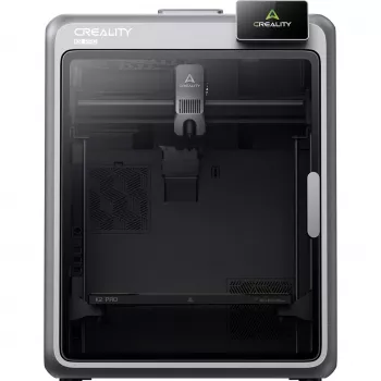 3D spausdintuvas Creality K2 Pro — darbinis tūris 300×300×400 mm, dviguba Z ašis