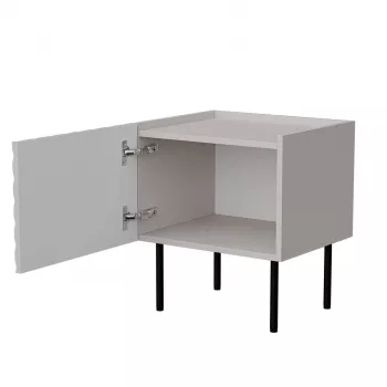 Nakties spintelė Cama LUCCA, cama meble, 47x40x52 cm, kashmiras, MDF/medžio drožlių plokštė, 2 vnt. rinkinys