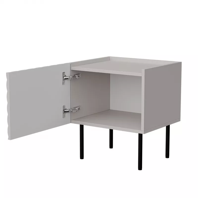 Nakties spintelė Cama LUCCA, cama meble, 47x40x52 cm, kashmiras, MDF/medžio drožlių plokštė, 2 vnt. rinkinys