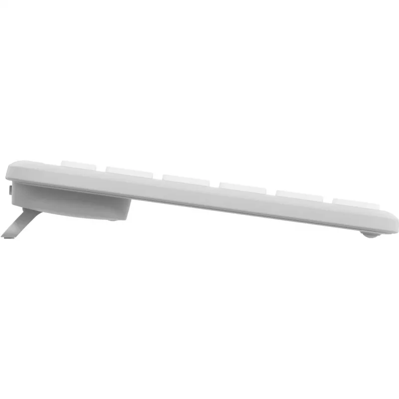 Logitech MK950 Signature Slim klaviatūros ir pelės rinkinys, belaidis RF + Bluetooth, QWERTZ vokiškas, grafito/baltos spalvos