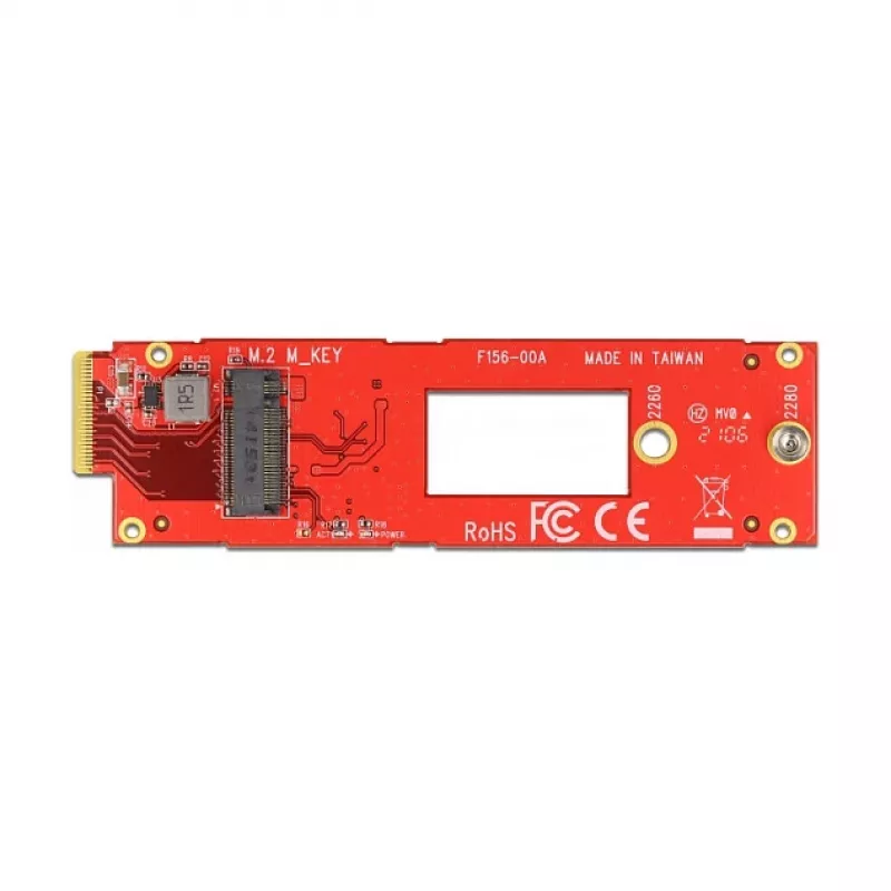Konverteris EDSFF E1.S į M.2 Key M lizdą NVMe DeLOCK 63797