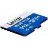Lexar BLUE PLUS 512 GB MicroSDXC atminties kortelė, UHS-I, skaitymo greitis 170 MB/s, U3/V30