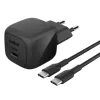 USB-C įkroviklis Belkin BOOSTCHARGE 45W PD PPS – kompaktiškas 45 W USB-C PD PPS maitinimo adapteris