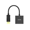 UNITEK Y-5118E DisplayPort į VGA adapteris, juodas, kištukas