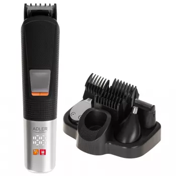 Adler Grooming set 5 in 1 AD 2943 | Belaidis | 4 ilgio pakopos | Juoda