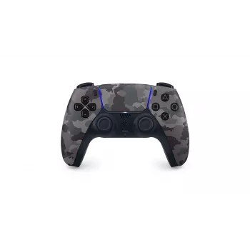 Valdiklis Sony DualSense Camouflage Grey – belaidis / Bluetooth & USB Type-C, PS5, įmontuota ličio jonų baterija