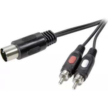 Speaka Professional SP-7870640 Juodas jungiamasis aksesuaras
