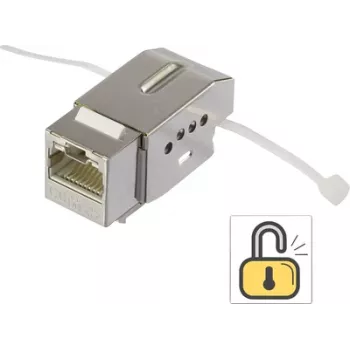 Keystone modulis Renkforce KSV10 CAT 6 – RJ45 tinklo įdėklas CAT6 instaliacijoms