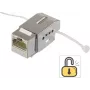Keystone modulis Renkforce KSV10 CAT 6 – RJ45 tinklo įdėklas CAT6 instaliacijoms
