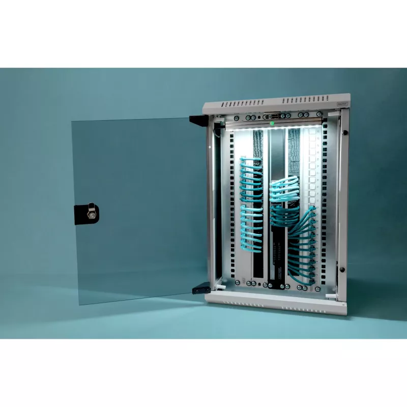 Digitus DN-1019 – Tinklo spinta – 10U – 25,4/48,3 cm (10/19 inch) – Pilka RAL 7035