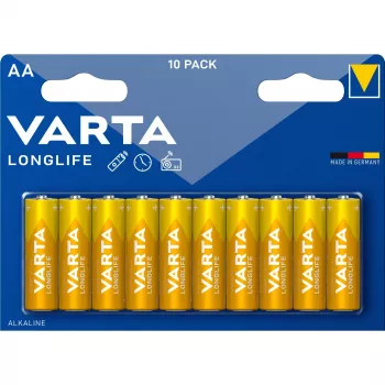 Vienkartinė baterija Varta BV-LL 10 AA šarminė