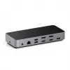 Satechi Triple 4K Display Wired Dock juoda sidabrinė 4K Ultra HD 60 Hz