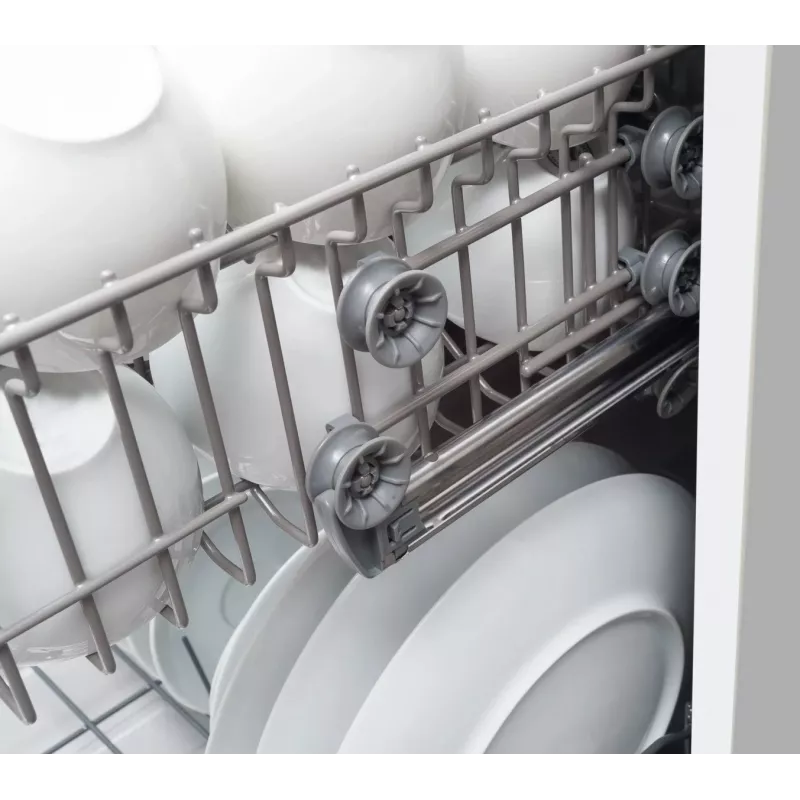 Indaplovė įmontuojama AMICA DFM41E6qWMG, 13 komplektų, 49 dB, energijos klasė E