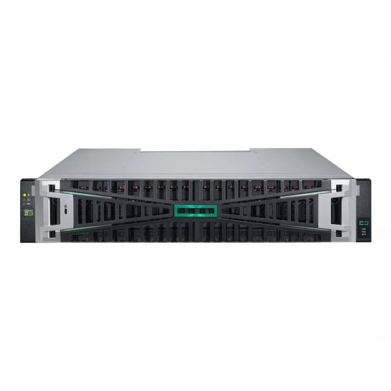 HPE MSA 2070 SFF 2x16Gb FC 4-port Controller 12x1.92TB SSD 4x16Gb SFP FC XCVR 23TB talpyklos masyvas