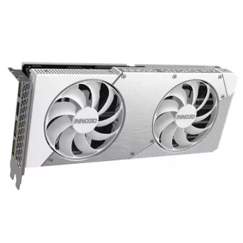 Vaizdo plokštė Inno3D GeForce RTX 5060 Ti — 16 GB GDDR7, PCIe 5.0, 448 GB/s, 250 mm, 2 lizdai, balta