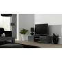 TV stovas Cama Meble SOHO 140 – 1400×430×370 mm, pilkas viršus (medžio drožlių plokštė), pilkas rėmas