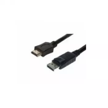 Vaizdo kabelio adapteris Helos 118779 5 m DisplayPort HDMI juodas