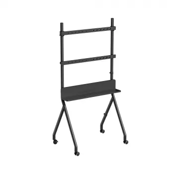 Mobilus televizoriaus stovas Gembird TVS-86F-02 2,18 m Juodas 40 kg 55-86 col.