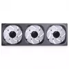 Ventiliatorių komplektas radiatoriui Jonsbo ZB-360 Reverse Blade PWM ARGB 360mm Juodas