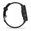 Garmin Forerunner 165 Music – Juodas – Sportinis laikrodis su silikoniniu dirželiu – Pelenų pilka – Riešo dydis: 126-203 mm – Ekranas 3 cm (1,2 colio) (010-02863-30)