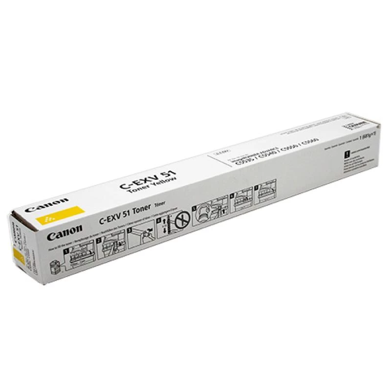 Canon 0484C002 tonerio kasetė 1 vnt. Originali geltona