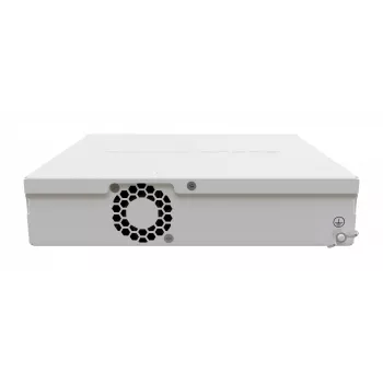 Valdomas L3 jungiklis MikroTik CRS310-8G+2S+IN — 8× 2,5G RJ-45, 2× SFP+, PoE, 1U stelažinis, baltas