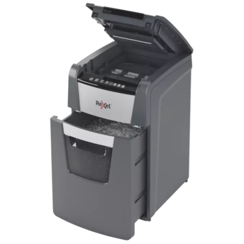 Rexel Optimum AutoFeed+ 150X automatinis kryžminis popieriaus smulkintuvas P4